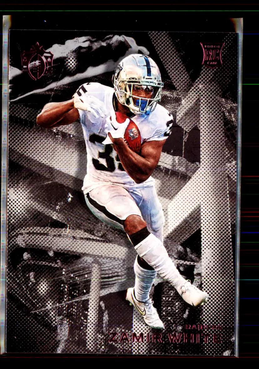 Zamir White 2022 Panini Chronicles Pink Gridiron Kings #GK-25 - (113) - Las Vegas Raiders