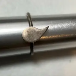 #18 Sterling Silver.925 Yen Or The Yang? Ring Size 8.5