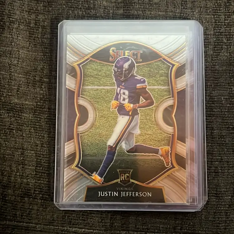 2020 Panini Select Concourse Justin Jefferson #61