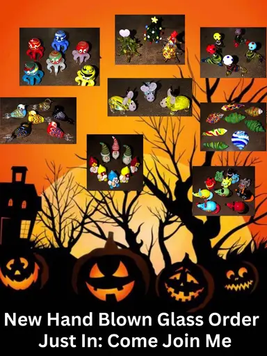 New Hand Blown Glass Miniatures With Jenikay