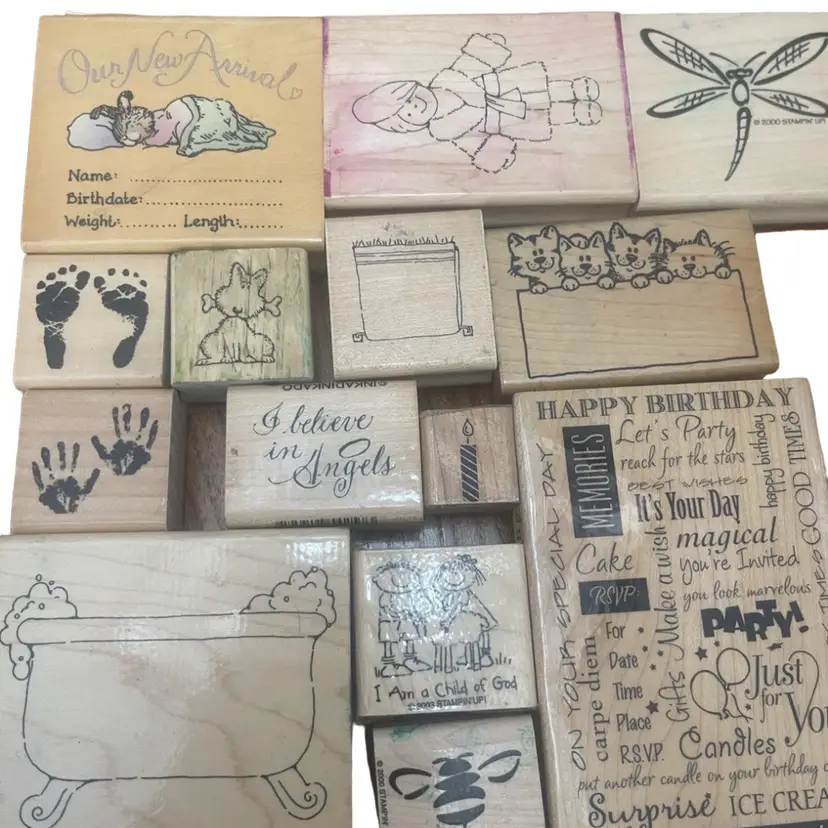 Birth Announcement Birthday Asstd Child Related Stamps