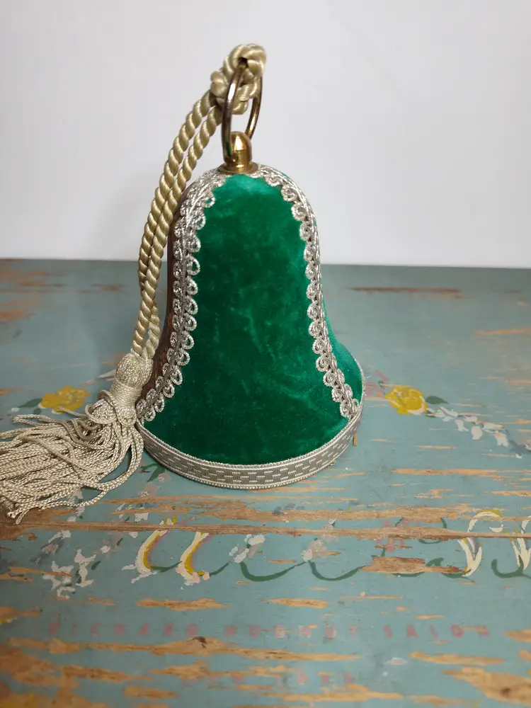 Vintage Musical Velvet Ornament