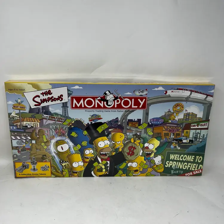 The Simpsons Monopoly Board Game - Sealed