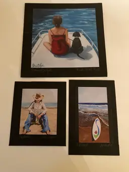 Patricia Dehart Signed Professional Prints