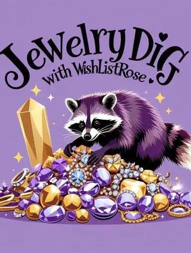 #2 Wooden Jewelry Box Dig With 🌹