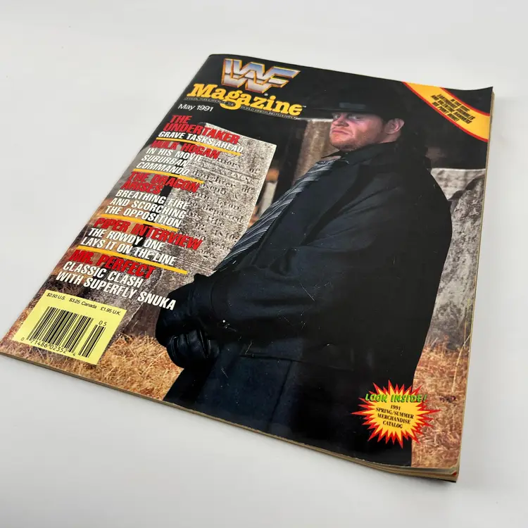 WWF Magazine May 1991 The Undertaker Cover