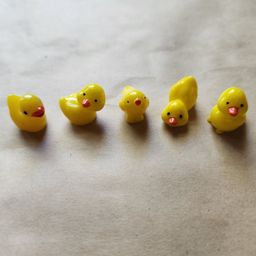 Duckies-set of 5 Miniatures