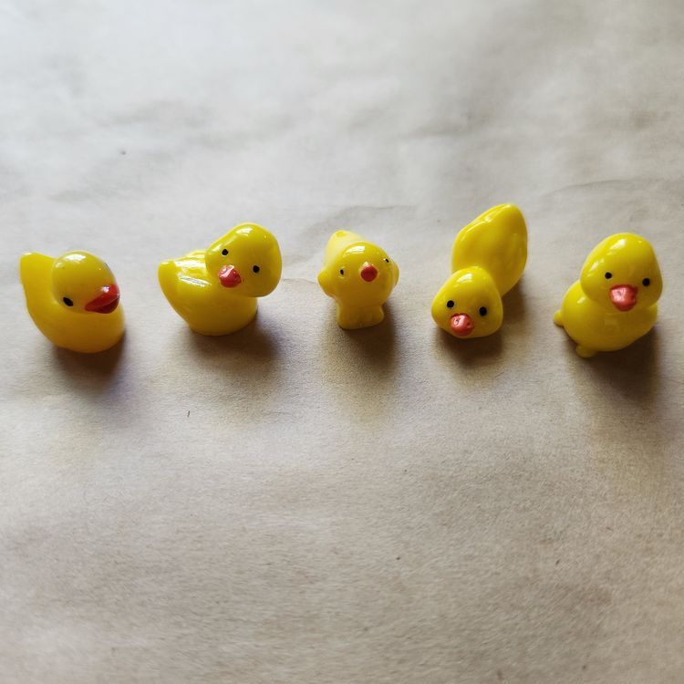 Duckies-set of 5 Miniatures