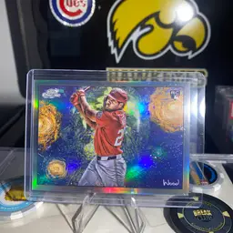 2025 Topps Cosmic Chrome James Wood Starry Night Washington Nationals
