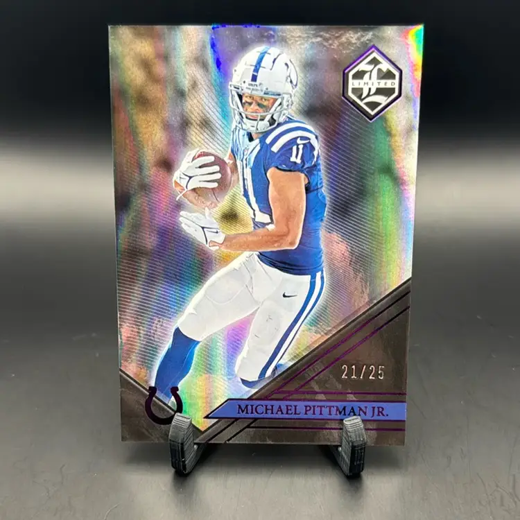 2022 Michael Pittman Jr. Purple Amethyst 21/25