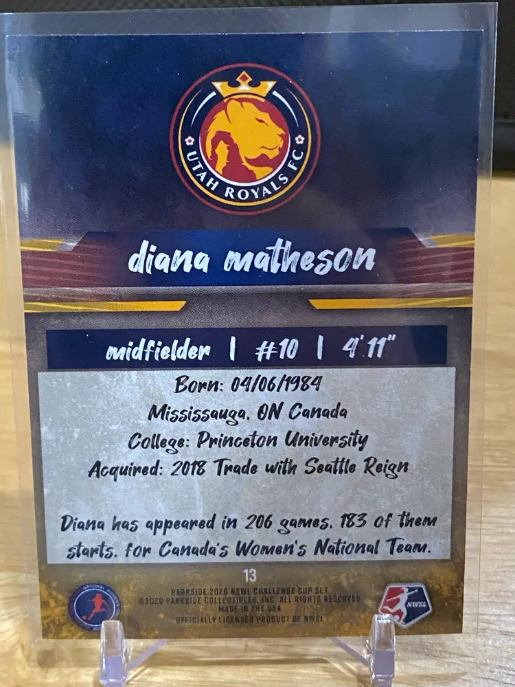 2020 NWSL Challenge Cup - Diane Matheson