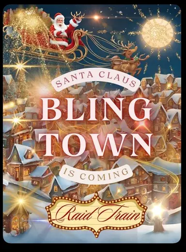 Santa Claus is coming to bling town