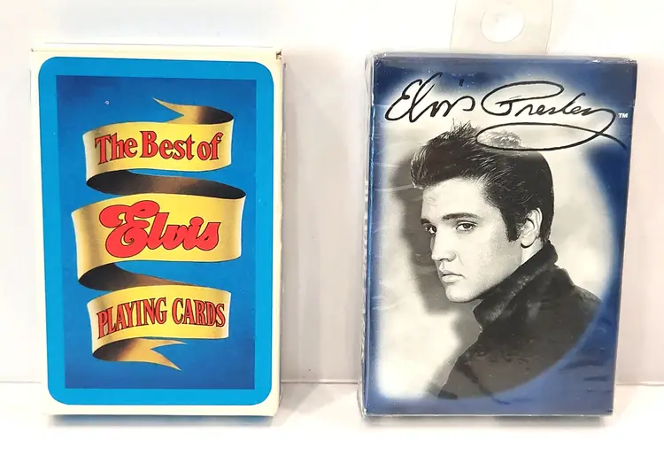 Elvis Presley Playing Cards Bicycle Official E.P.E. & The Best of Elvis 2 NEW Decks