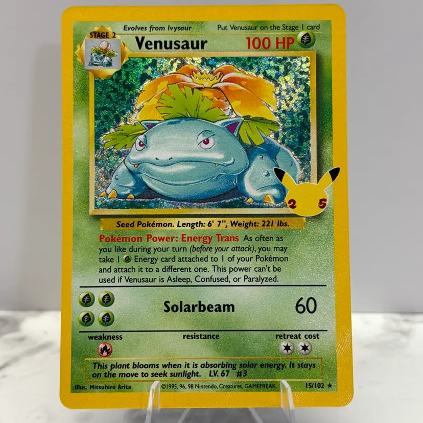Venusaur - 15-102 - Celebrations