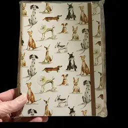 Cute Adorable Dog Days Journal / Notebook / Diary. 160 Lined Pages.