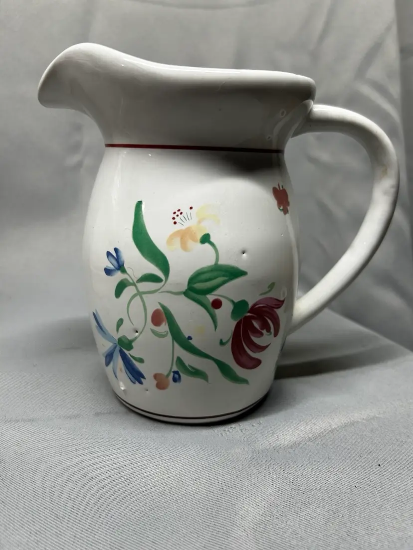 Floral Pitcher