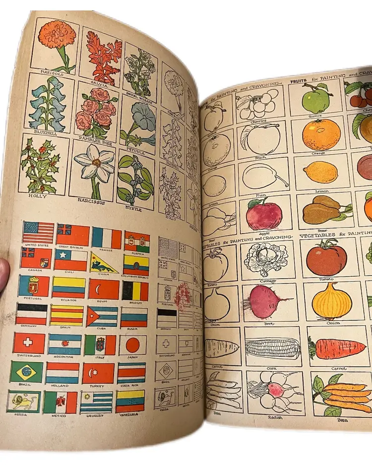 1928 Oversized Coloring Book