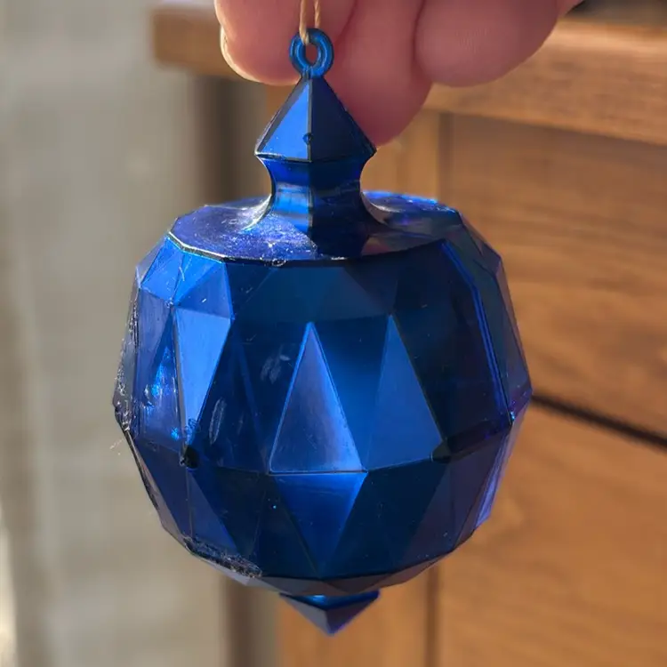 Vintage Jewel Brite Christmas Ornament