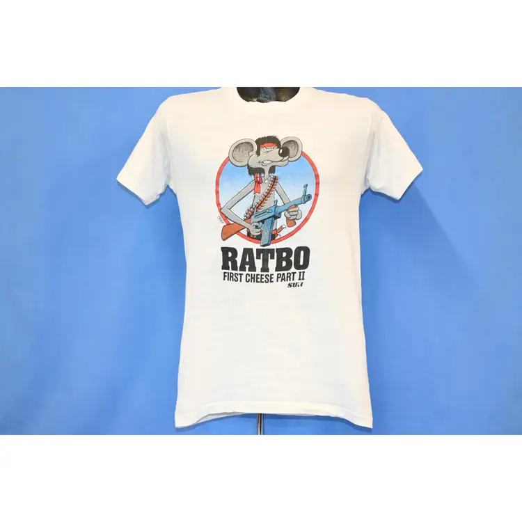 Ratbo First Cheese Part II Movie Spoof Vintage t-shirt Small