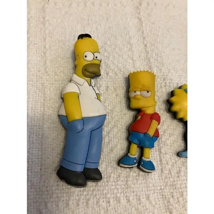 Vintage Simpsons Refrigerator Magnets