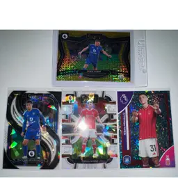 Premier League 4 Card Numbered Lot