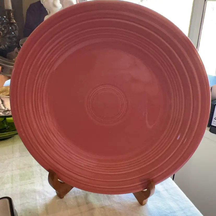 LUNCHEON PLATE peony pink FIESTAWARE FIESTA WARE 9"
