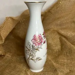 Vintage Romance Rose 40th Anniversary Vase
