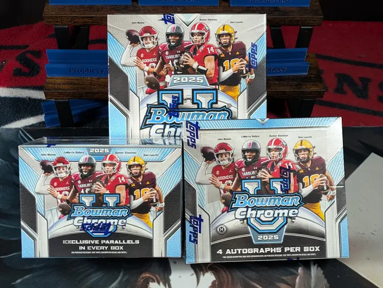 2025 Bowman U Chrome Football Draft Treasure Hunt