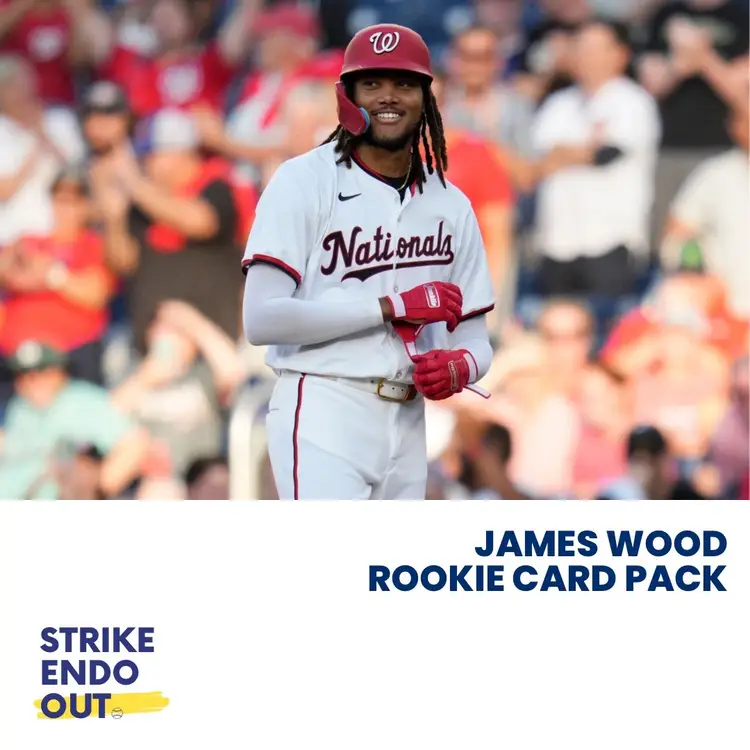 James Wood (Washington Nationals) 5-Card Rookie Card Pack
