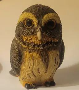 2005 Harmony Kingdom / Ball Pot Belly's Pygmy Owl Trinket Box