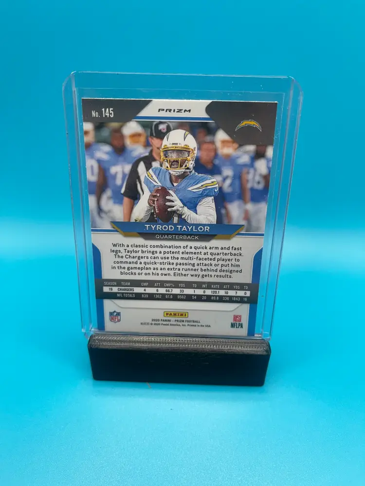 Tyrod Taylor Purple Prizm New York Giants