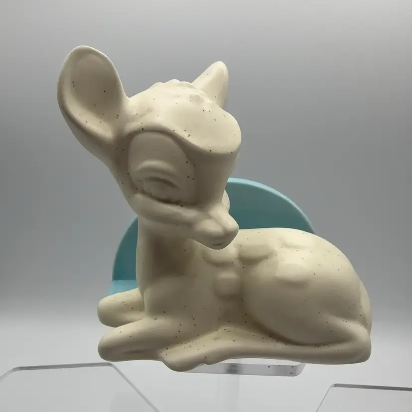 Ceramic Bambi Card Holder Desk Set Piece 75th Anniversary