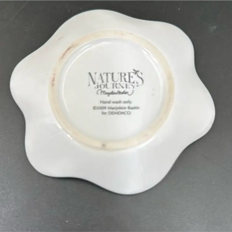 Natures Journey, Trinket Dish, Butter, Pat Or Teabag Holder