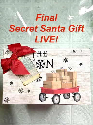 Final Secret Santa Gift Unboxing Live