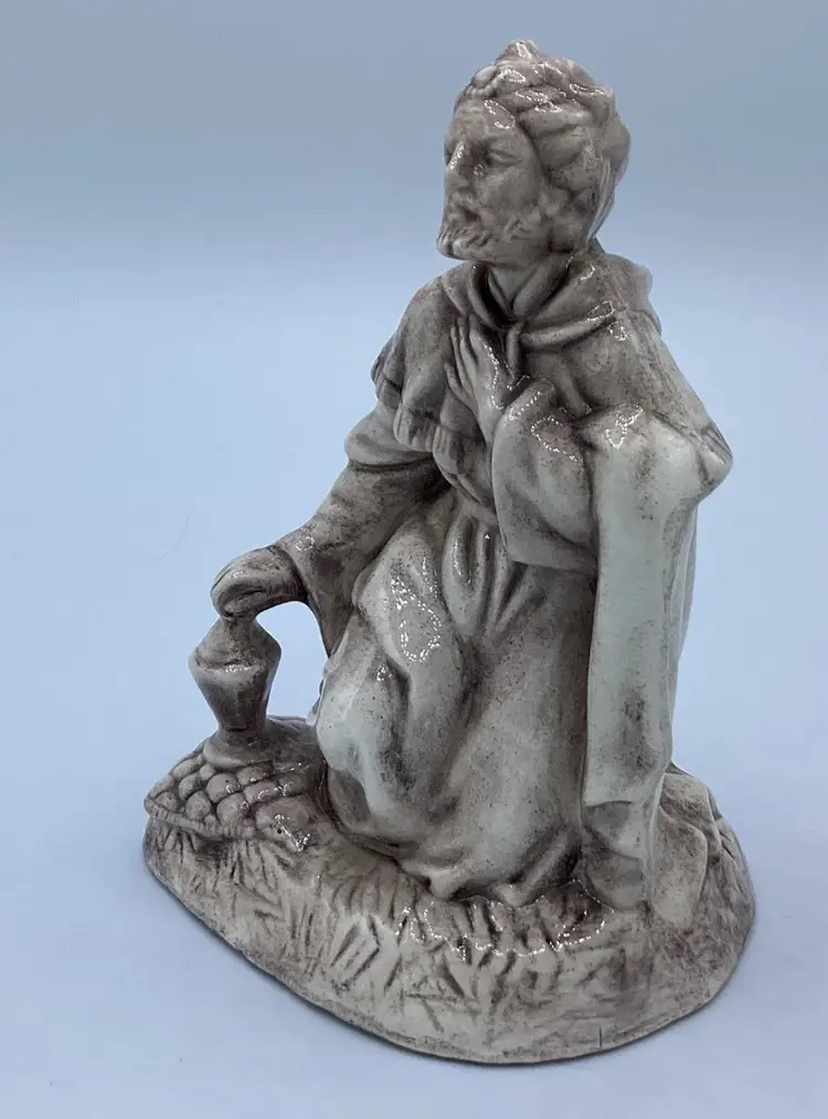 Vintage Wiseman Handcrafted Ceramic, 1975