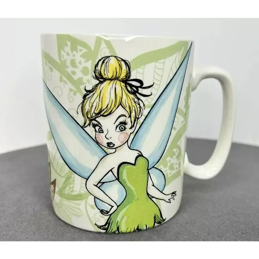 Disney Tinkerbell "Full of Feistytude" NEW Ceramic Mug ~ by Enesco
