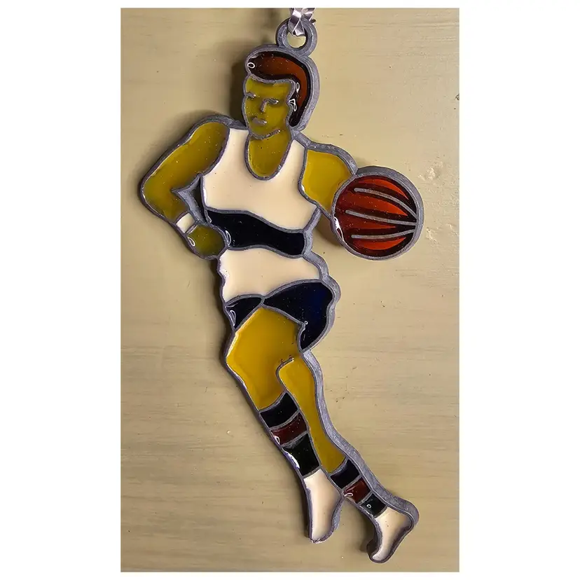 Basketball Player Suncatcher