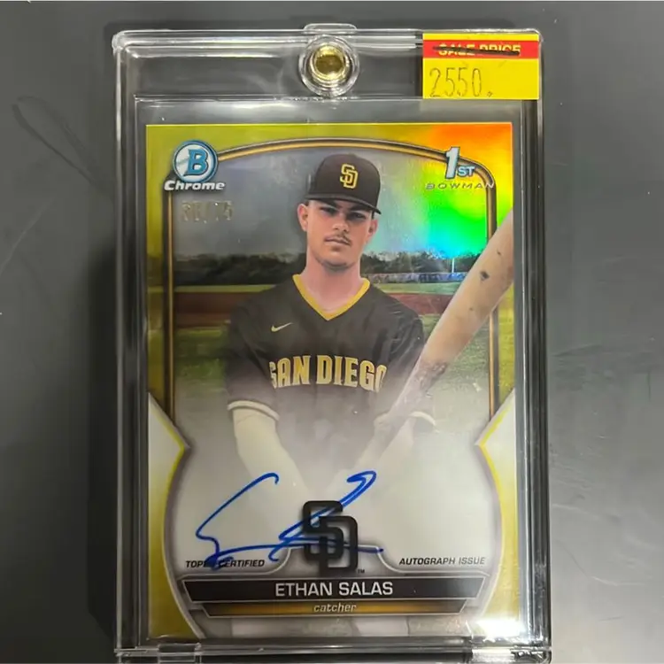 Ethan Salas Yellow Auto /75