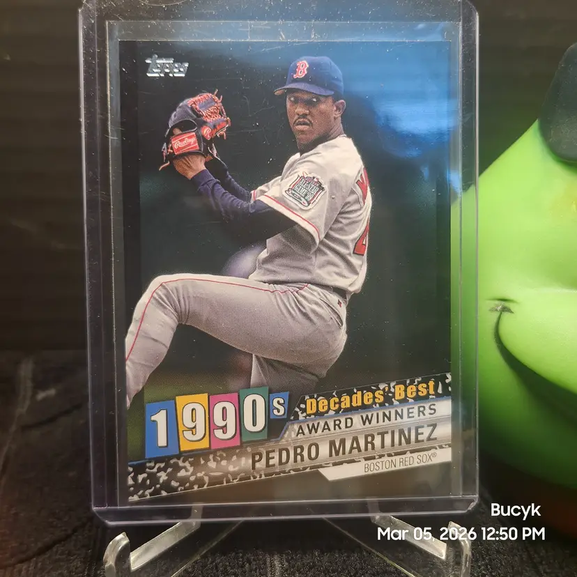 2020 Topps Decades' Best Black - Pedro Martinez Boston Red Sox 54/299