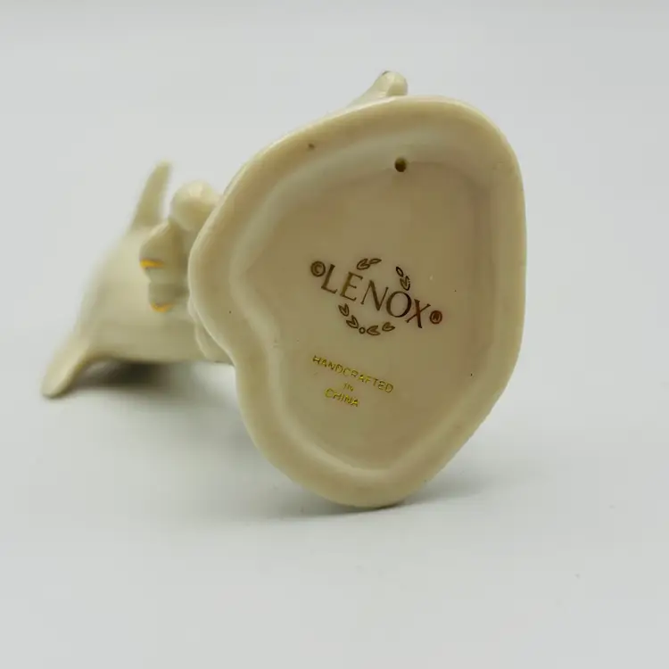 Lenox Dolphin 24K Gold Trim Porcelain on Waves 4in