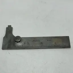 Vintage No.425 L.S. Starrett 5” Pocket Slide Caliper Stainless Steel Inside/outside Measurements