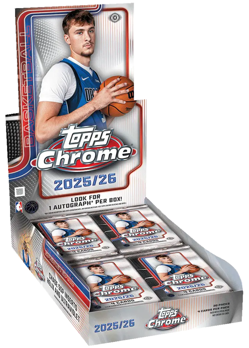 2025/26 Topps Chrome Basketball Hobby Box