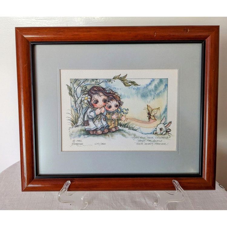 Jody Bergsma Signed and Framed Lithograph. Numbered 6343/7500,