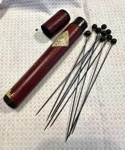 5.5” Hatpins in Original Package Made in Germany