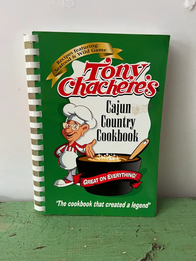 Tony Chachere's Cajun Country Cookbook Tony Chachere 2001