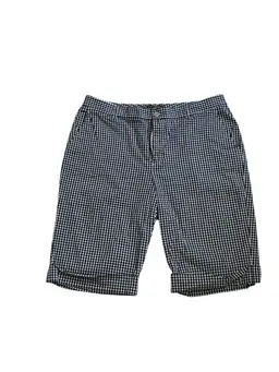 Lauren Ralph Lauren Black White Check Shorts Size 12