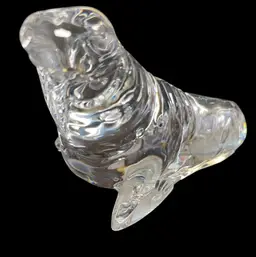 Crystal Walrus Made In France