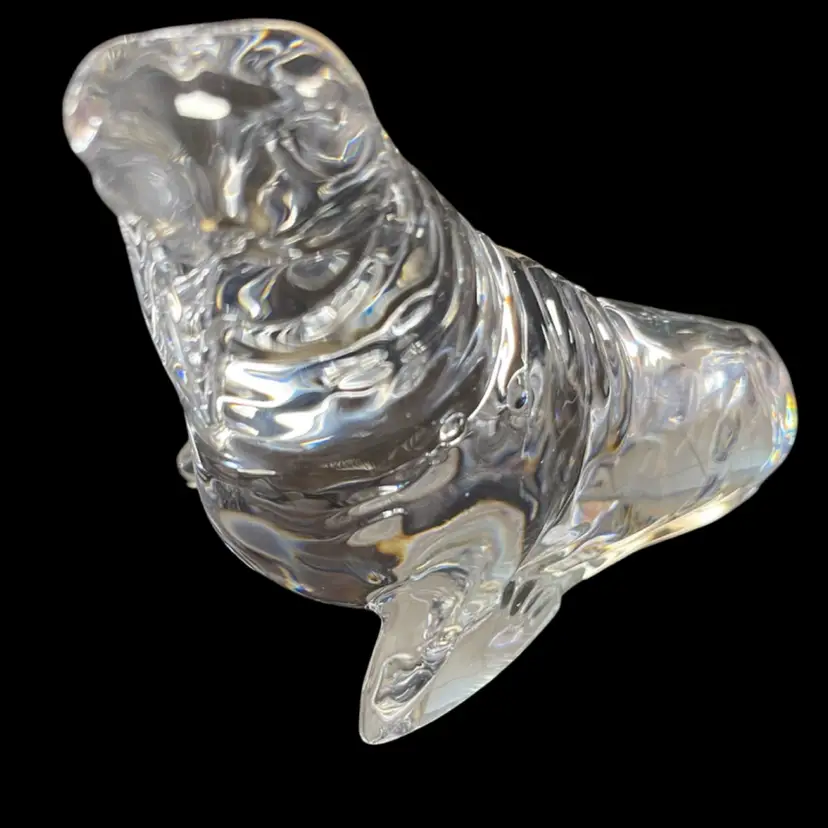 Crystal Walrus Made In France