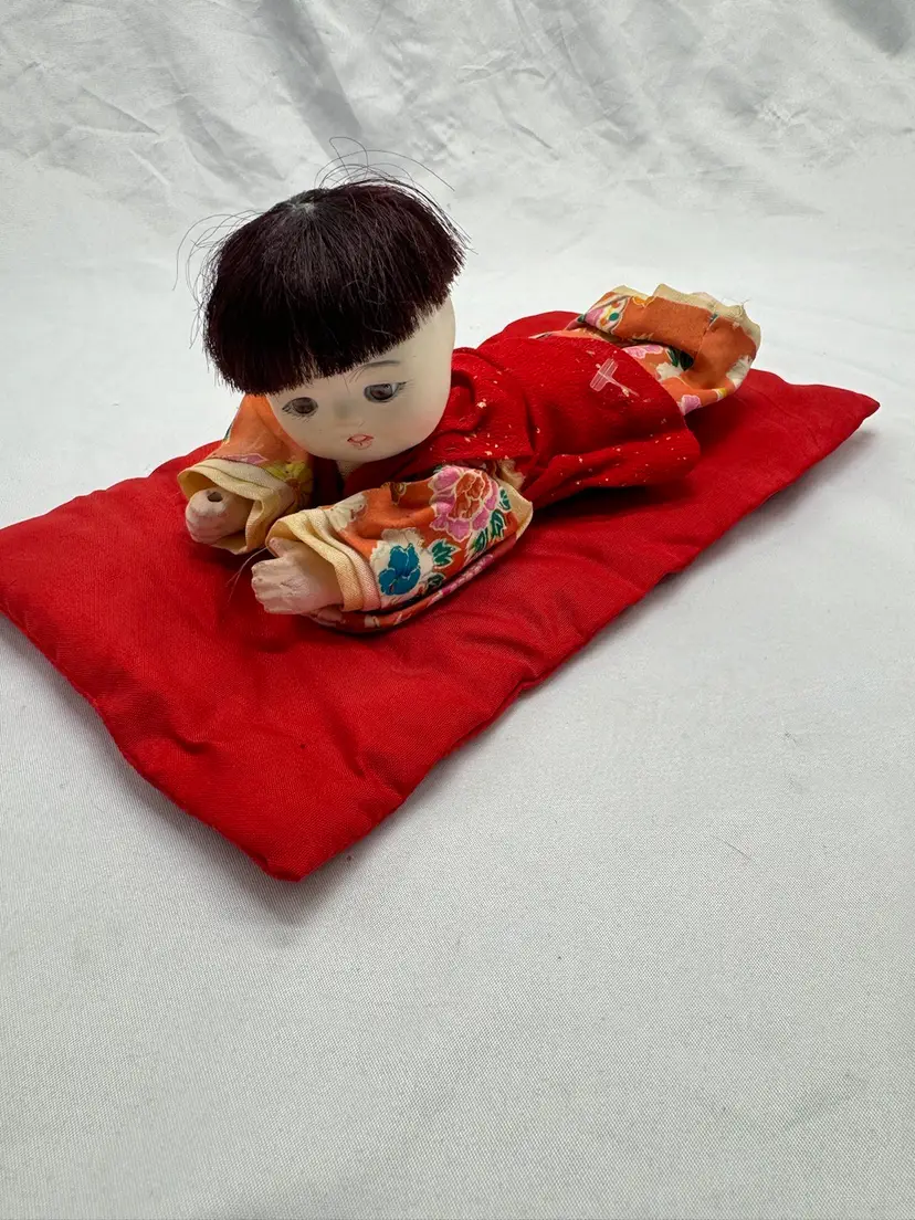 VTG Japanese Ichimatsu/Gofun Baby