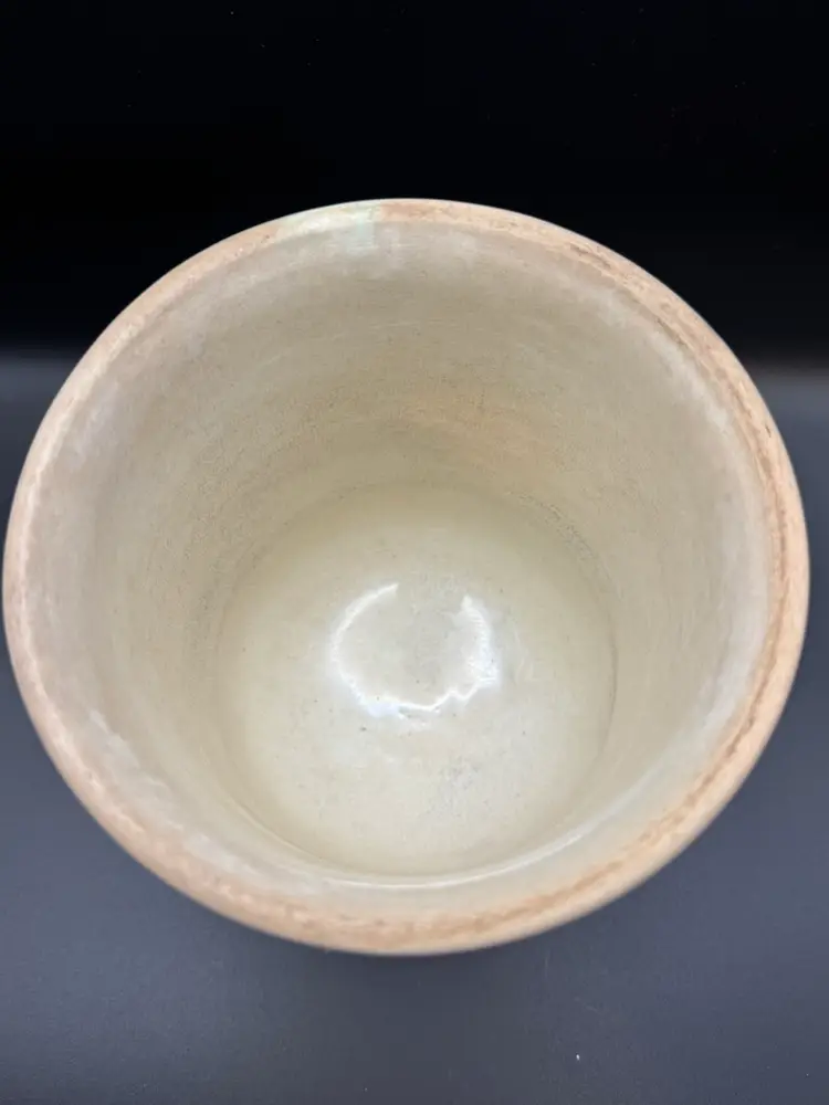 Old Pottery Stoneware Crock 5.5”; 5” Diameter